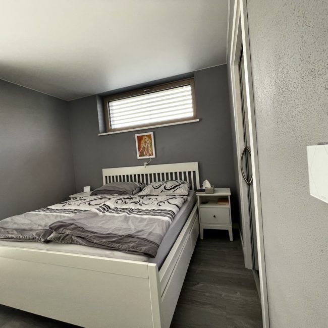 loxone touch pure white tozo bedroom